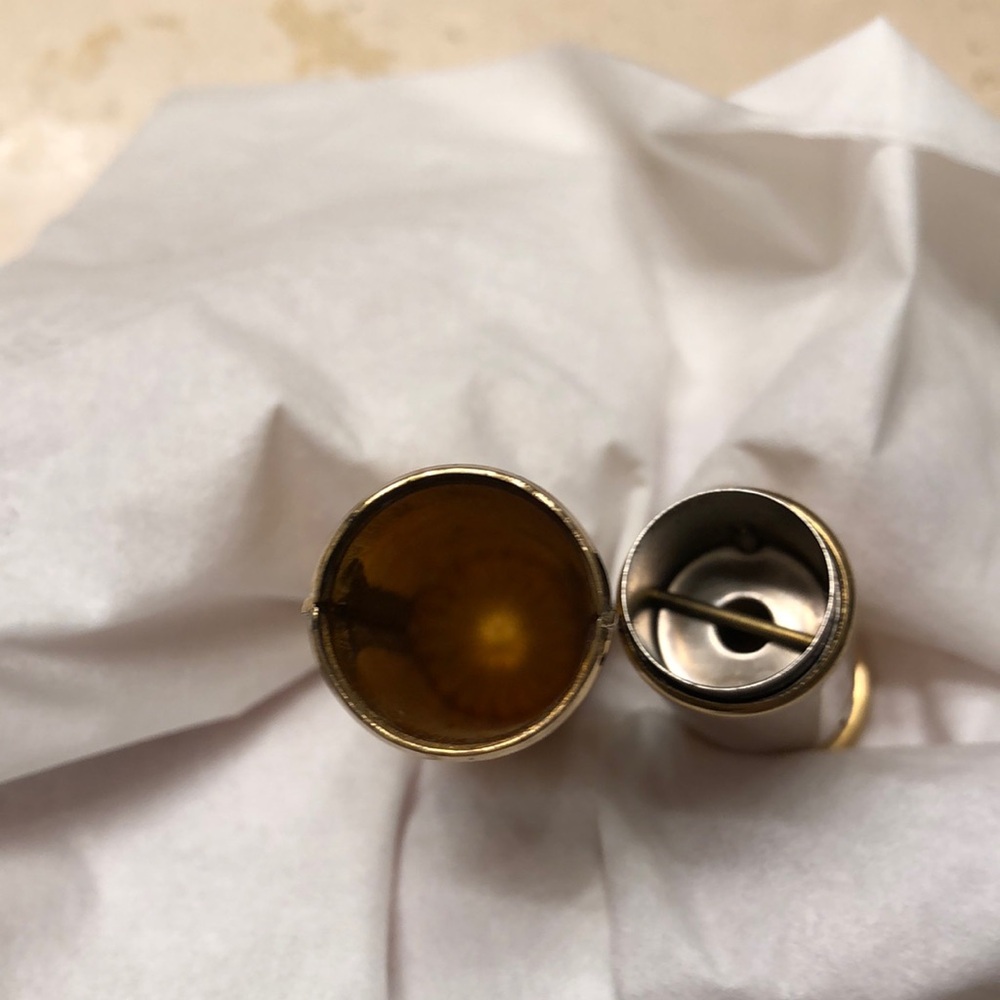 Vintage Gold Lipstick Case - Picture 3 of 6